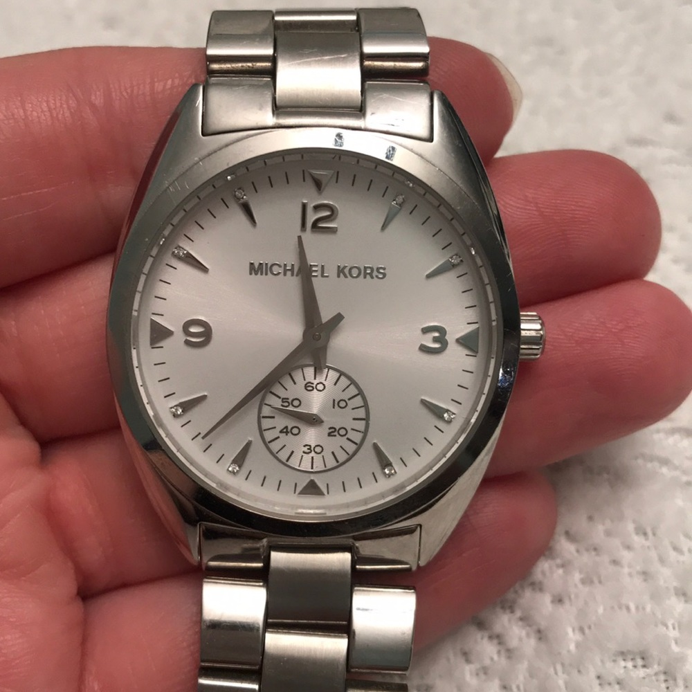 Stainless Steel Michael Kors Watch